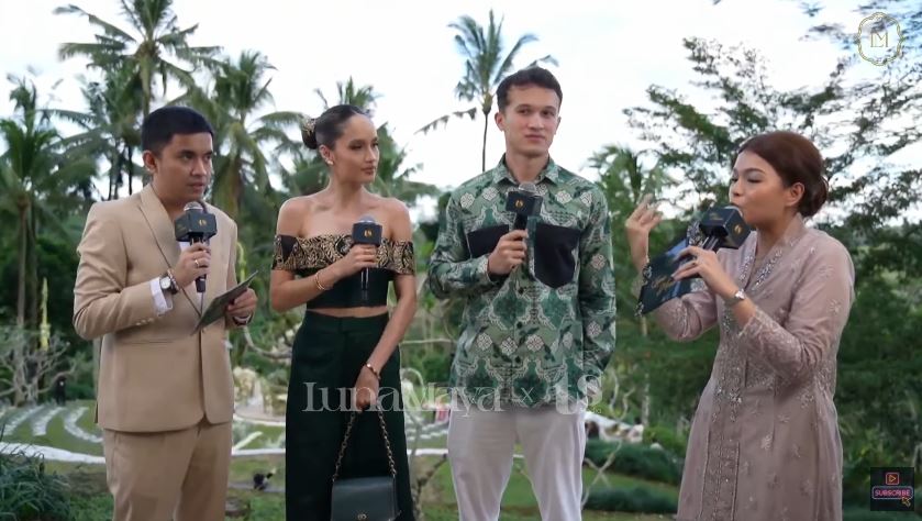 Hanya undang sahabat dekat, ini potret 9 seleb hadiri akad nikah Luna Maya dan Maxime Bouttier