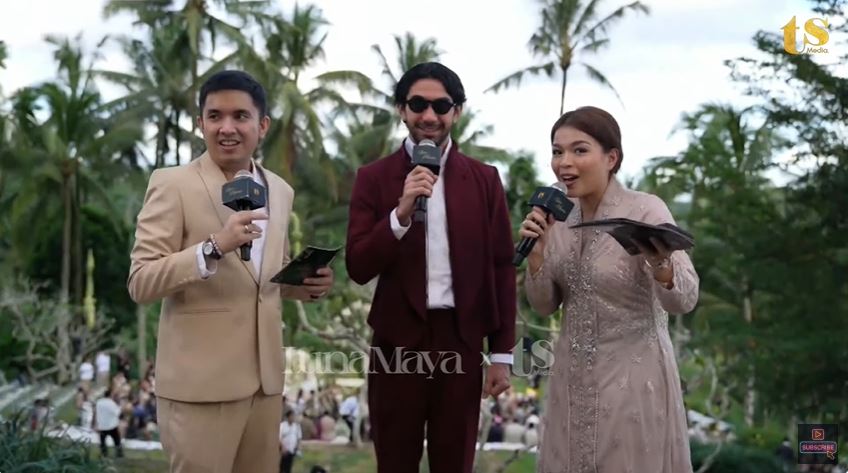 Hanya undang sahabat dekat, ini potret 9 seleb hadiri akad nikah Luna Maya dan Maxime Bouttier