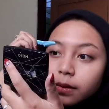 Skill dan hasilnya banjir pujian, MUA ini pilih makeup sendiri di pernikahannya
