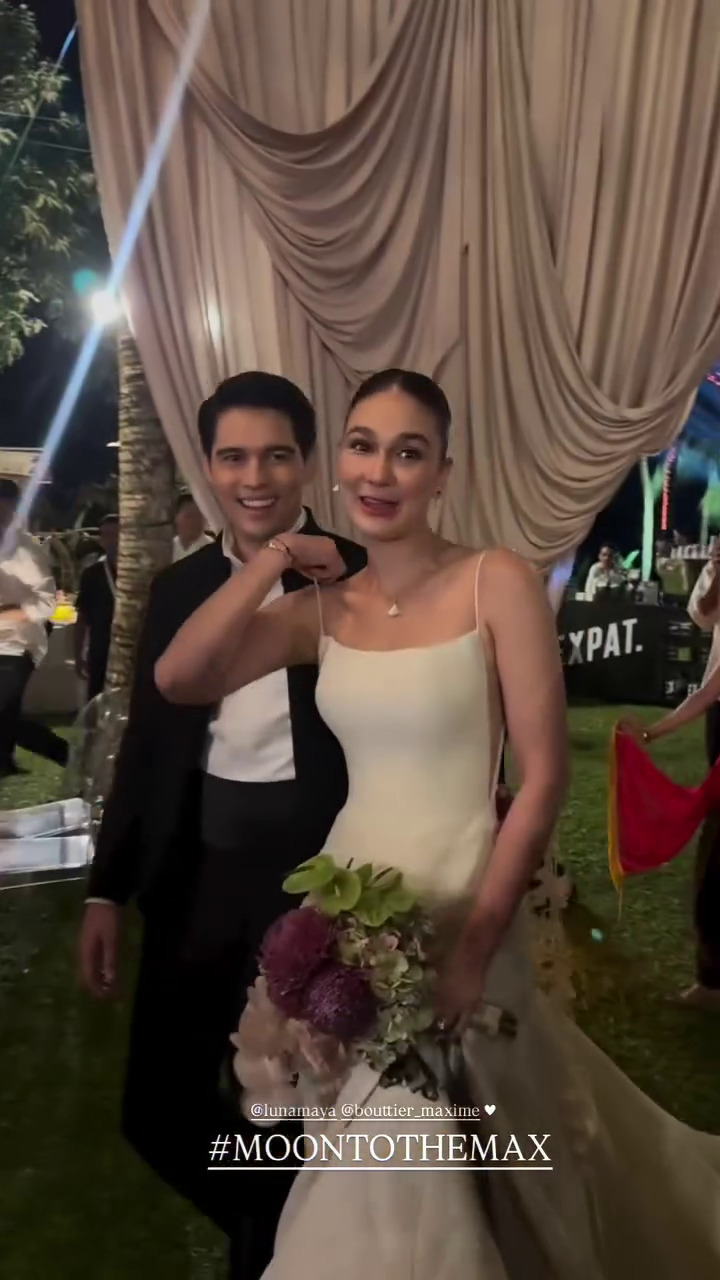 Sahabat spill resepsi pernikahan Luna Maya dan Maxime Bouttier, ini 9 potretnya