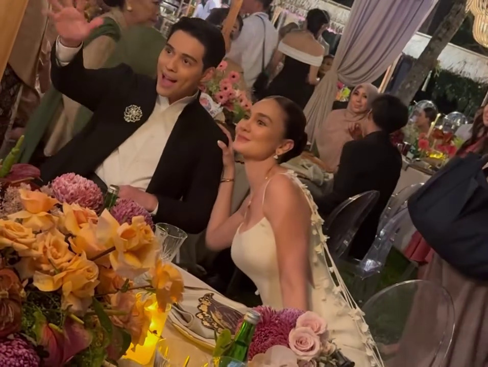 Sahabat spill resepsi pernikahan Luna Maya dan Maxime Bouttier, ini 9 potretnya