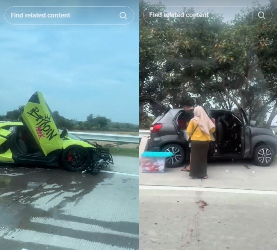 Salut! Lamborghininya ringsek, Crazy Rich Surabaya ini belikan mobil baru untuk korban yang dia tabrak
