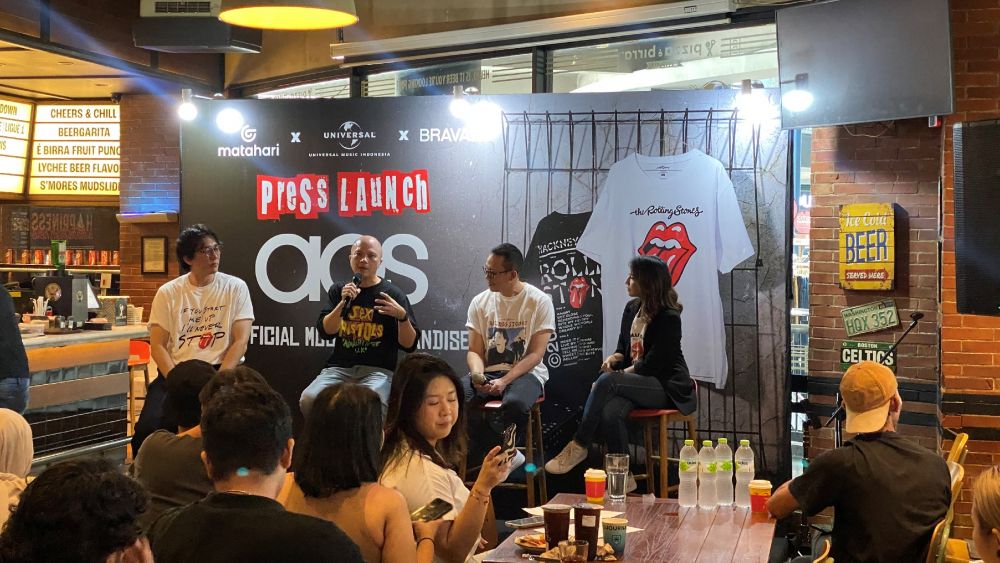 Matahari luncurkan AOS & koleksi merchandise musik resmi Bareng Bravado dan Universal Music Indonesia