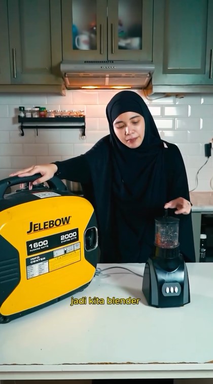 Kini hobi ngonten masak, 9 potret dapur istri Babe Cabita ini kitchen setnya hijau tapi nggak norak