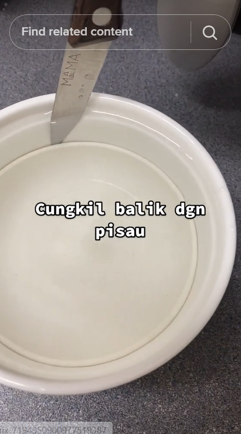 Jangan buru-buru dicongkel, trik mengeluarkan piring kaca tersangkut di mangkuk ini simpel