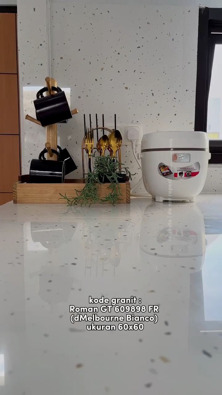 Tak pakai lantai marmer mahal, 9 potret dapur ini tetap kelihatan sultan abis