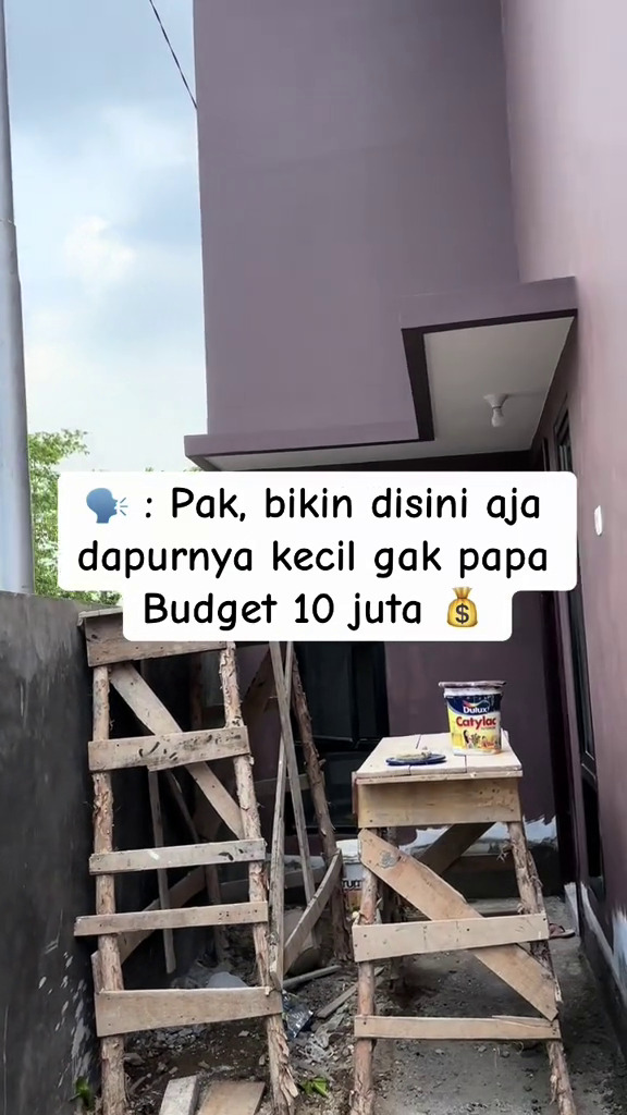 Wanita ini bangun dapur rumah budget Rp10 juta hasilnya bikin tetangga mupeng, ini 9 potretnya