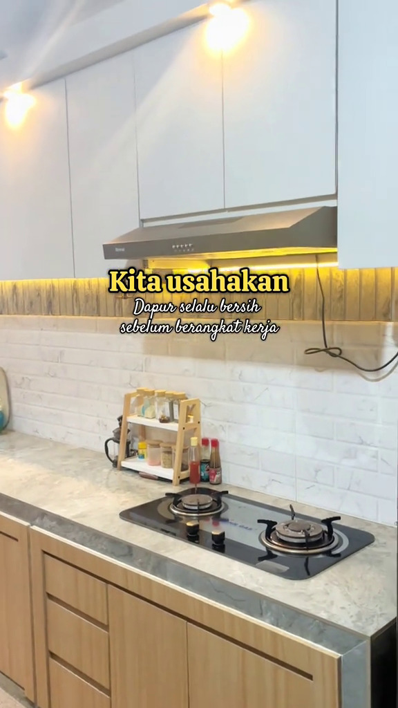 Wanita ini bangun dapur rumah budget Rp10 juta hasilnya bikin tetangga mupeng, ini 9 potretnya