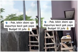 Wanita ini bangun dapur rumah budget Rp10 juta hasilnya bikin tetangga mupeng, ini 9 potretnya