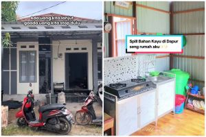 Bukan dari batu bata atau beton, 11 potret dapur kayu rumah subsidi di atas rawa ini bikin mupeng
