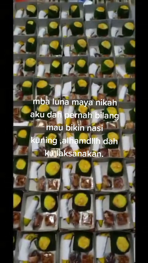 Kebahagiaan pernikahannya menular, wanita ini penuhi janji adakan syukuran jika Luna Maya menikah
