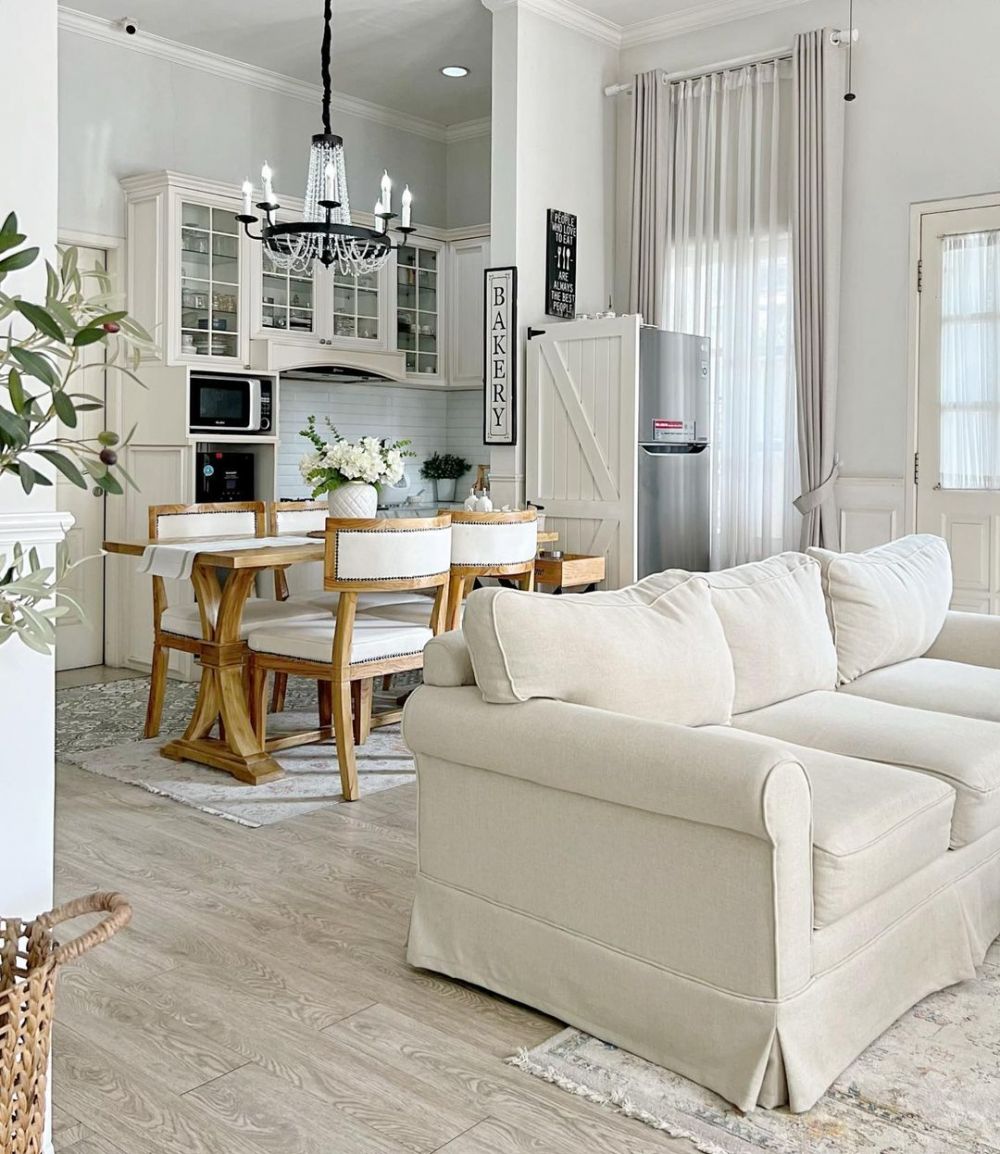 Bergaya American Classic, 7 cara Natalie Sarah menata dapur ini jadi estetik serasa nongkrong di kafe