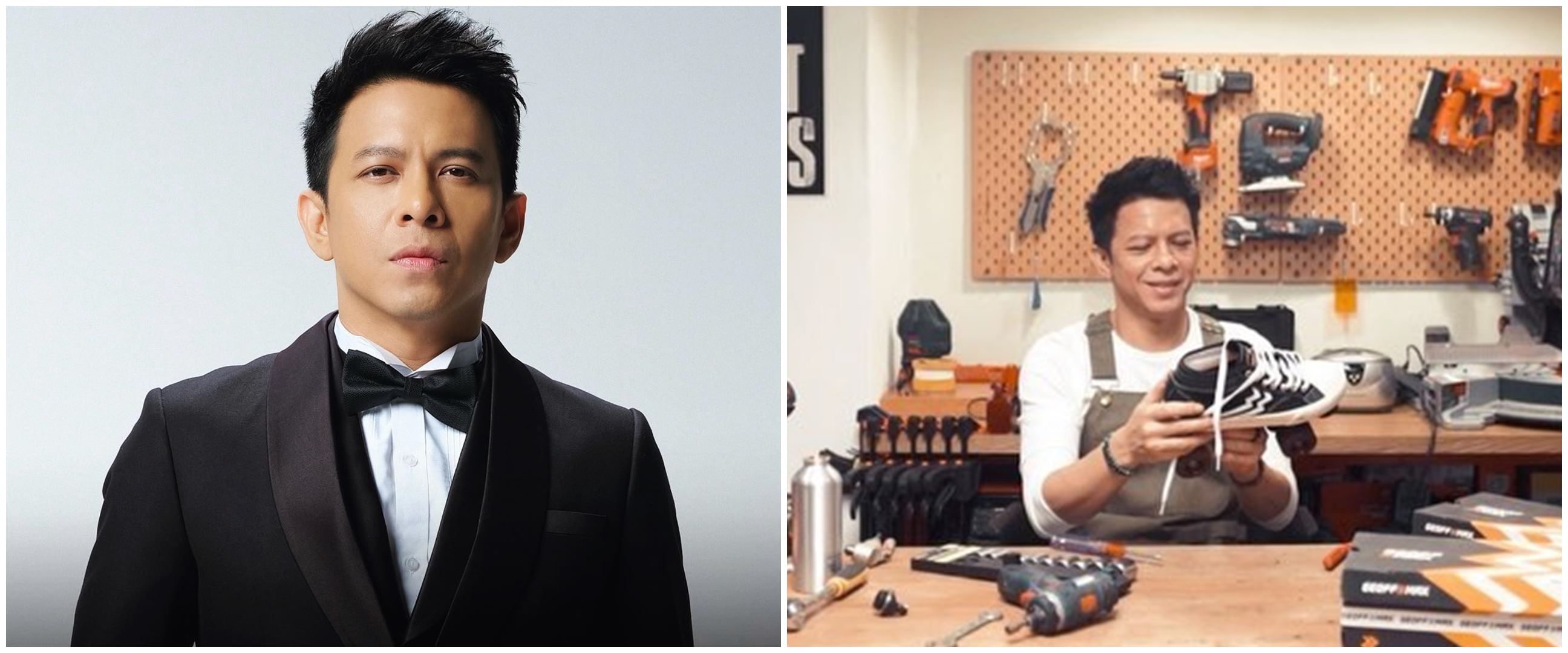 Nuansa hitam tapi nggak tampak suram, 5 cara Ariel NOAH menata dapur ini bikin penuh aura maskulin