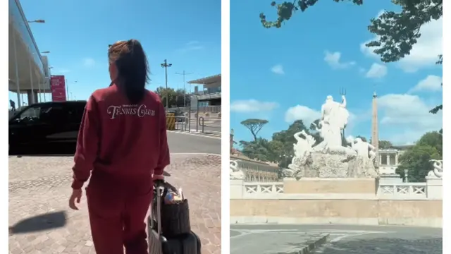 Pengantin baru pilih tunda bulan madu, potret Luna Maya gas kerja ke Roma tanpa Maxime usai nikah