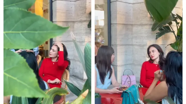 Pengantin baru pilih tunda bulan madu, potret Luna Maya gas kerja ke Roma tanpa Maxime usai nikah