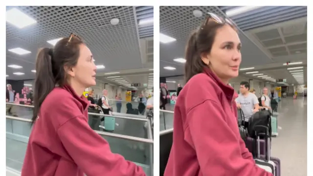 Pengantin baru pilih tunda bulan madu, potret Luna Maya gas kerja ke Roma tanpa Maxime usai nikah