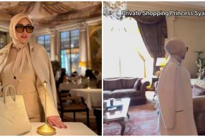 Tak bisa diakses sembarang orang, ini 9 potret Syahrini asyik private shopping di butik Paris
