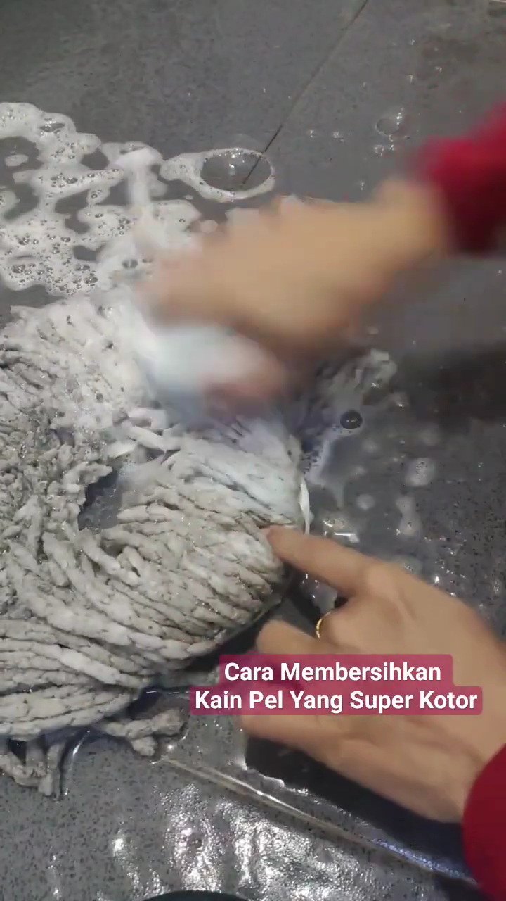 Kain pel kotor kumal sekarang bersih kinclong kesat lagi cuma pakai trik ini