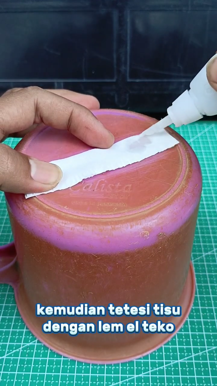 Trik bikin gayung pecah kembali rapat dan aman dipakai lagi sekarang hanya andalkan 1 alat sederhana