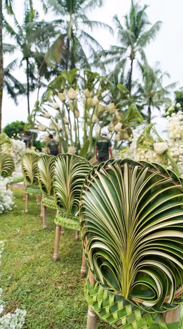 Modal 3 ribuan bisa jadi bernilai miliaran, ini potret pembuatan dekorasi akad nikah Luna Maya