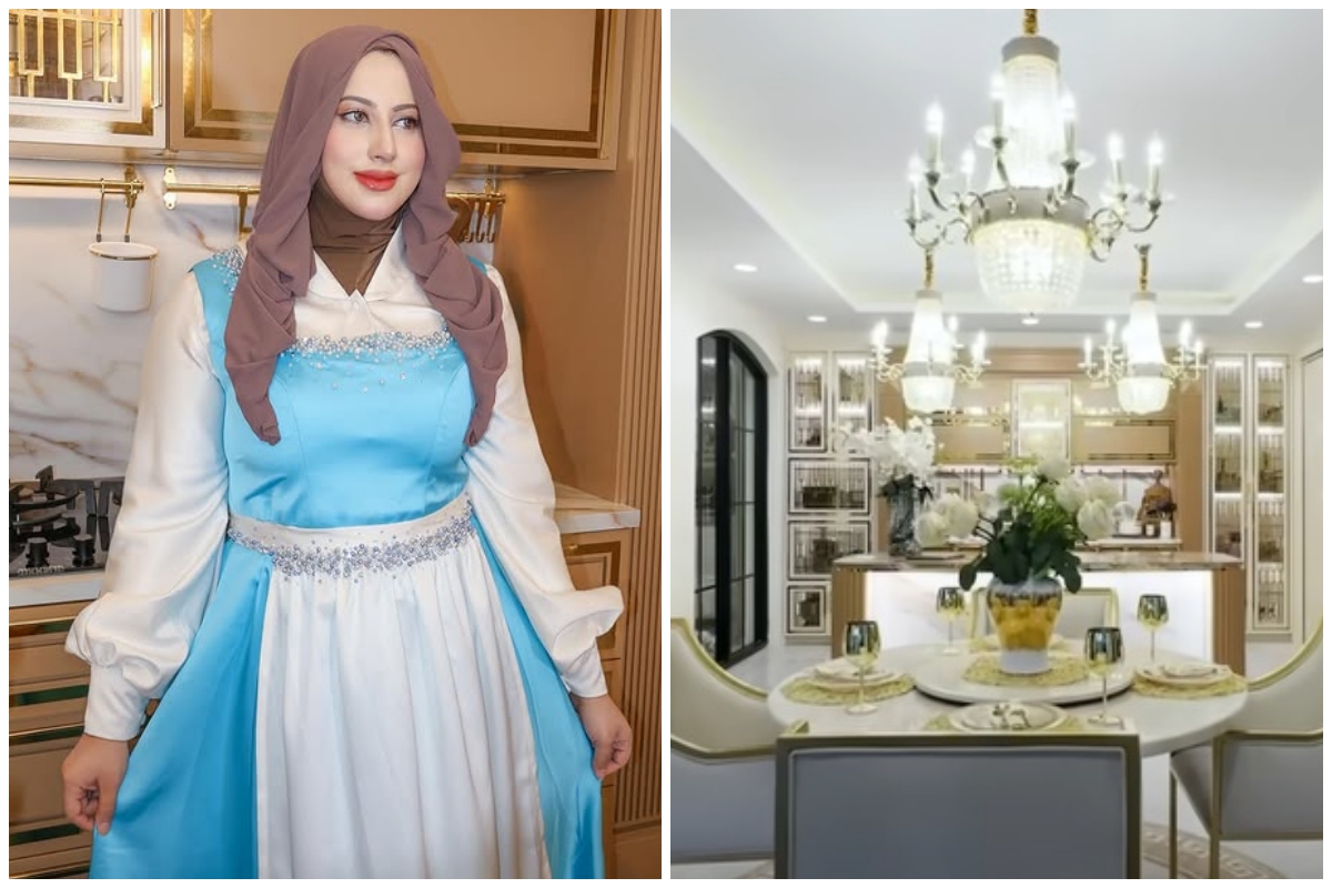 7 Cara Tasyi Athasyia menata dapur barunya jadi tampak mewah, penuh perabotan berteknologi canggih