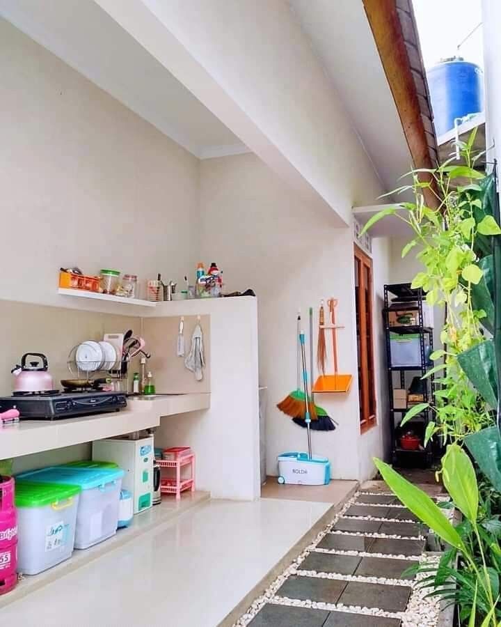7 Trik cerdas bikin dapur rumah subsidi terlihat luas, estetik, dan fungsional