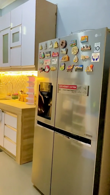 Bikin masak kian semangat, 11 cara cewek makeover dapur kusam jadi mewah ini kreatif pol