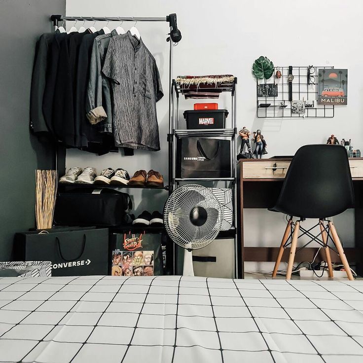 Inspirasi dekorasi kamar rumah kontrakan gaya industrial, murah tapi estetik maksimal