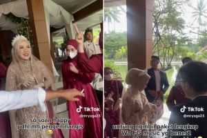 Hasil riasannya zonk hingga ditinggal kabur tukang rias, nyeseknya pengantin ini salah pilih MUA