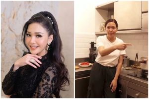 Gaya minimalis tapi visualnya impian emak-emak, 7 cara Maia Estianty bikin dapur kotornya jadi elegan