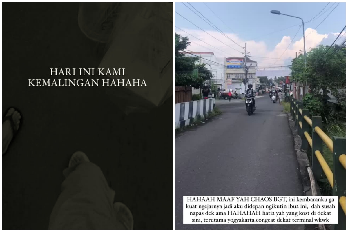 Bak detektif! Viral kisah wanita tak terima makanannya dicolong emak-emak, kejar pelaku sampai ketemu