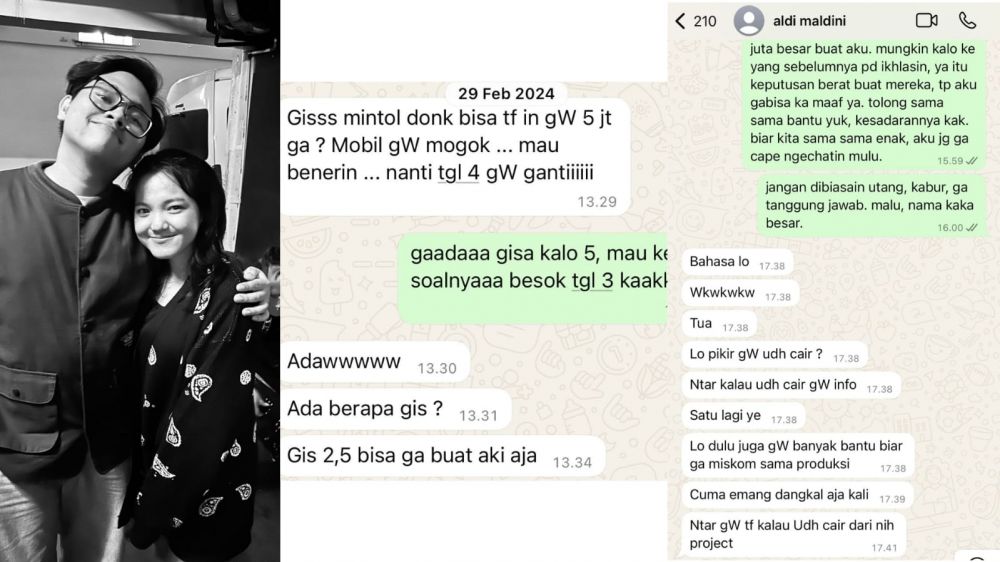 7 Fakta kasus Aldy Maldini terjerat penipuan uang, akui paksakan gaya hidup berujung ekonomi sulit