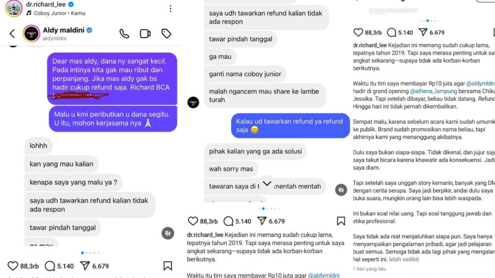 7 Fakta kasus Aldy Maldini terjerat penipuan uang, akui paksakan gaya hidup berujung ekonomi sulit