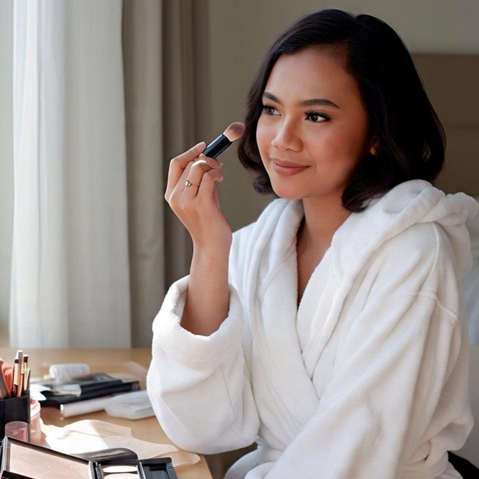 7 Cara makeup natural tanpa ribet, nggak sampai 10 menit langsung glowing