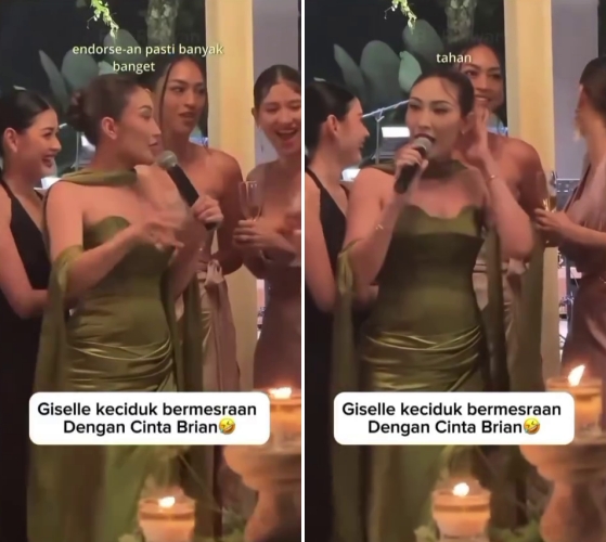 Disebut sentil Gisella Anastasia karena bermesraan di nikahan Luna Maya, begini klarifikasi Ayu Dewi