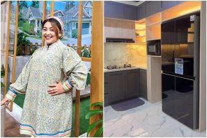 Gaya minimalis yang simpel tapi estetik, ini 7 cara Mpok Alpa menata dapur barunya jadi terlihat mahal