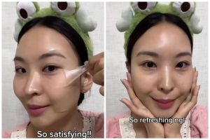 Hasilnya ampuh bikin kulit kencang, wanita ini bikin collagen mask yang viral cuma dari 2 bahan dapur