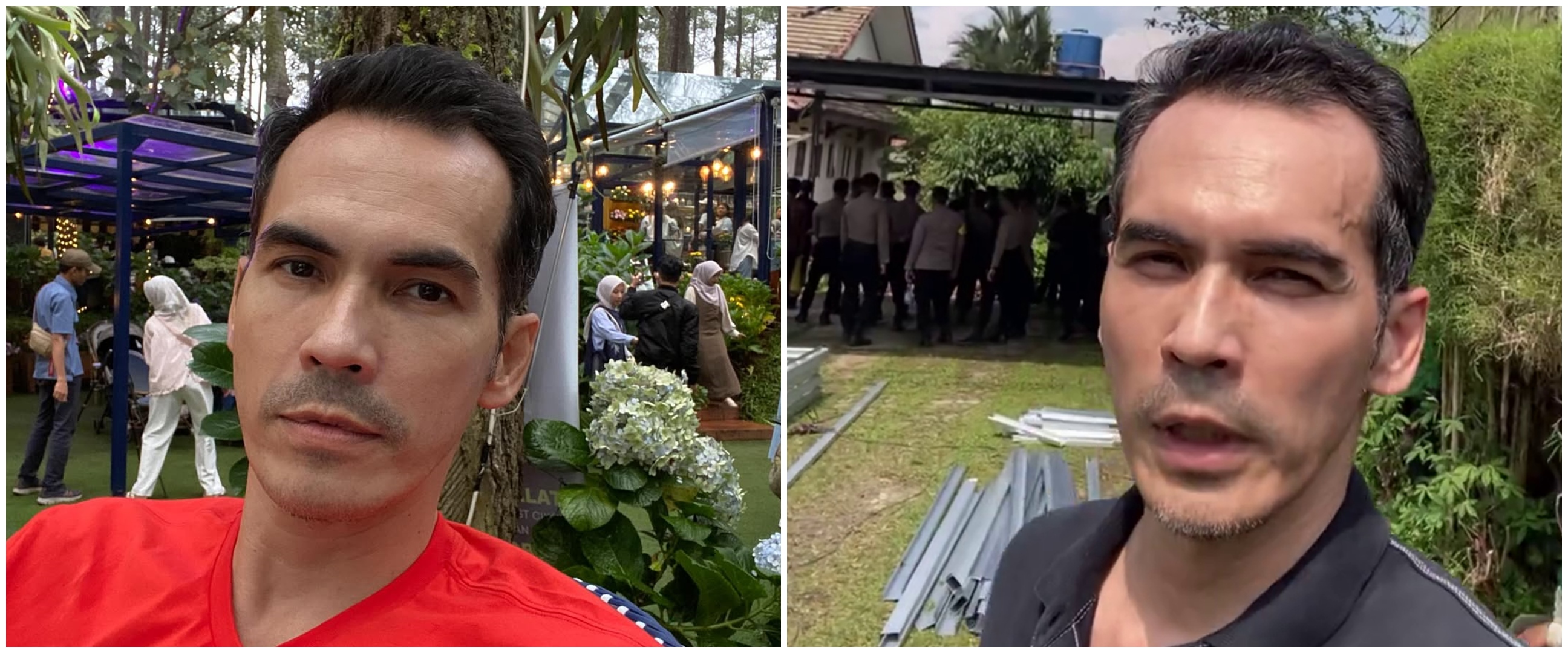 9 Potret rumah Atalarik Syach dibongkar aparat terkait sengketa tanah, akui tak dapat surat pemberita