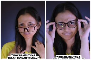 Manglingi, transformasi cewek berkacamata pakai paes & bold classic makeup ini bikin MUA banjir pujian