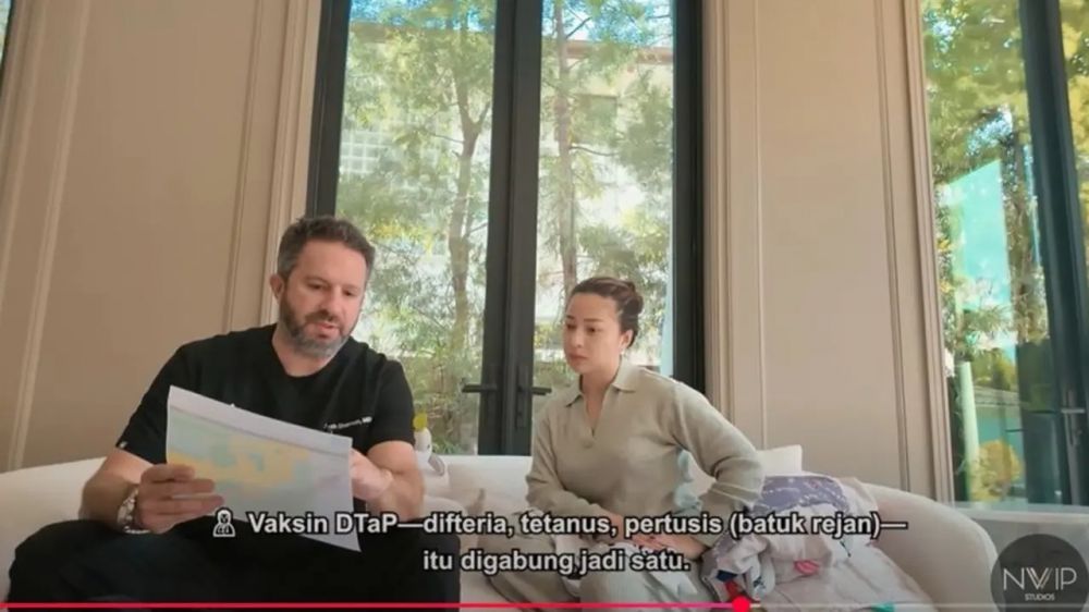 Imunisasi anak, Nikita Willy pilih datangkan langsung dokter ke rumah