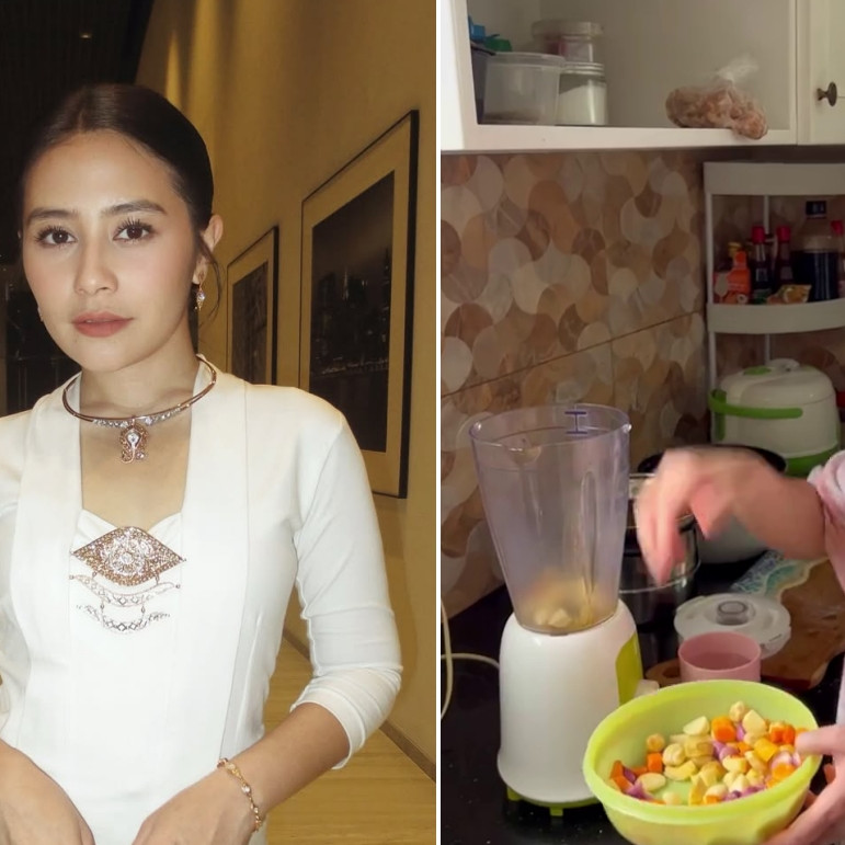 Tampilannya sederhana, ini 5 cara Prilly Latuconsina bikin dapur kotornya tetap nyaman dan rapi