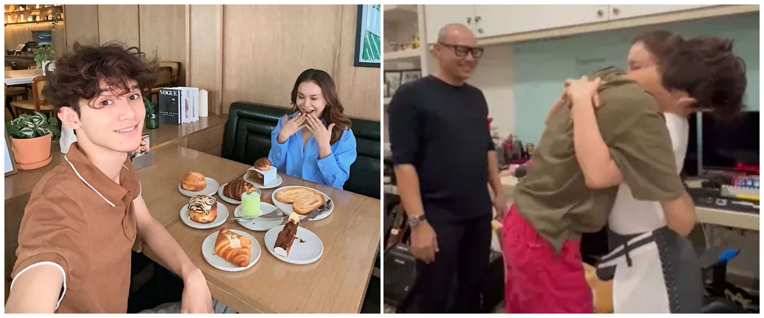 Momen haru Rossa dan Yoyo Padi rayakan keberhasilan putranya keterima di UNPAD