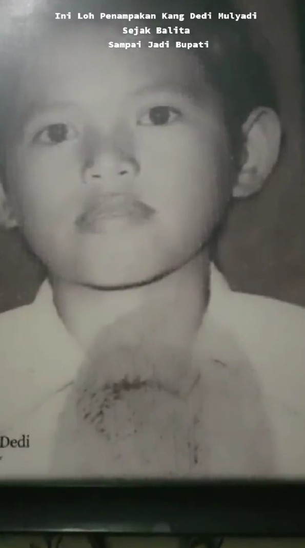 9 Potret jadul Dedi Mulyadi saat masih muda, paras gubernur Jabar disebut mirip Thariq Halilintar