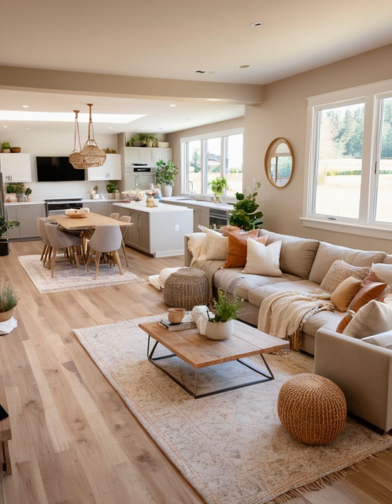 Cara desain rumah tanpa sekat yang bikin ruangan terasa luas, terang, dan nyaman banget