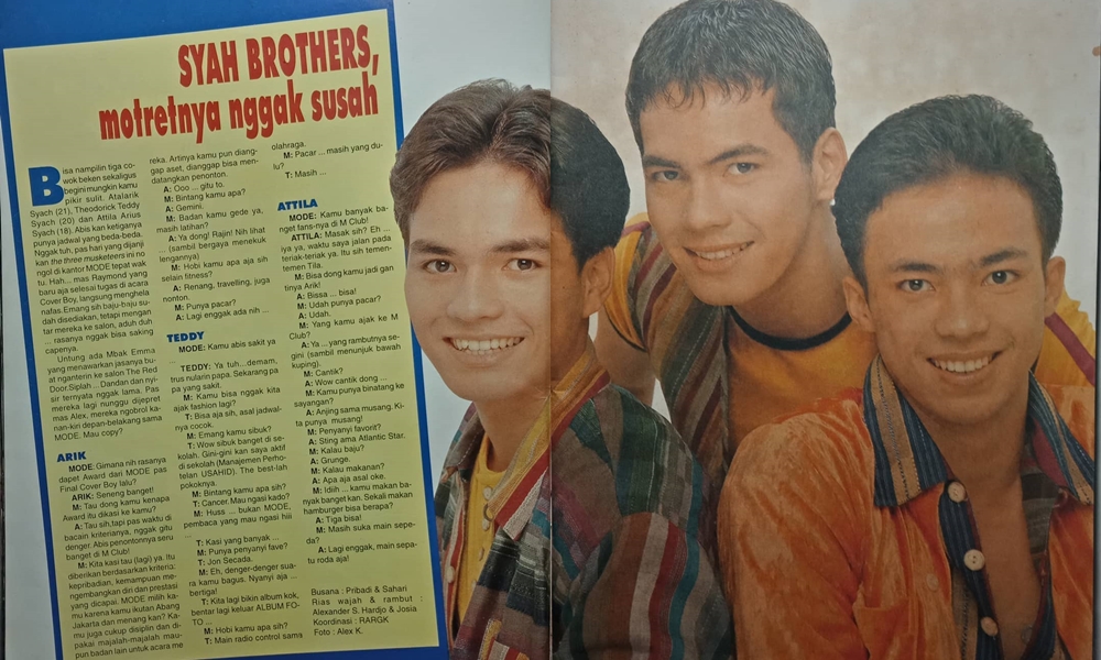 Satu keluarga eksis jadi seleb 90-an, 9 potret lawas Syach bersaudara ini parasnya idola pada masanya