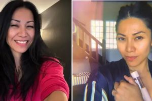 6 Potret Anggun C Sasmi tampil no makeup, percaya diri tunjukkan wajah asli tanpa botox dan filler