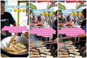 Viral gorengan sandal jepit bikin heboh, ini fakta sebenarnya di balik video yang bikin melongo