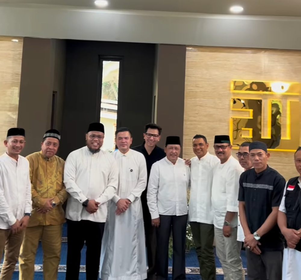 Jadi mahar pernikahan, intip 9 potret peresmian masjid yang dibangun Haldy Sabri untuk Irish Bella