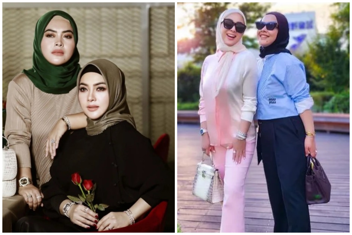 Awal karier Syahrini ternyata pernah gabung duo dangdut bareng Aisyahrani, 7 potret lawasnya manglingi