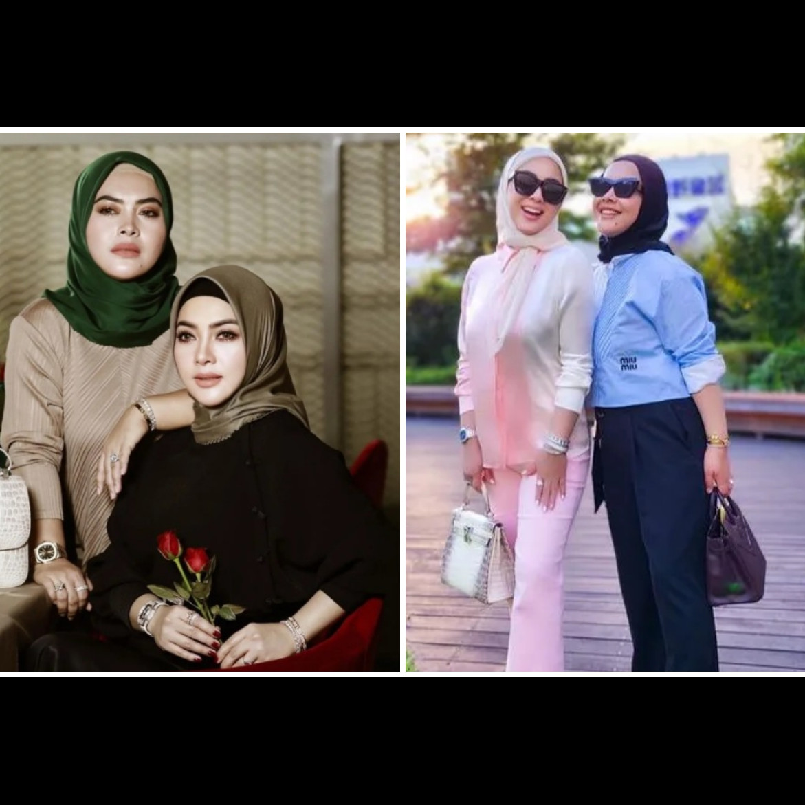 Awal karier Syahrini ternyata pernah gabung duo dangdut bareng Aisyahrani, 7 potret lawasnya manglingi